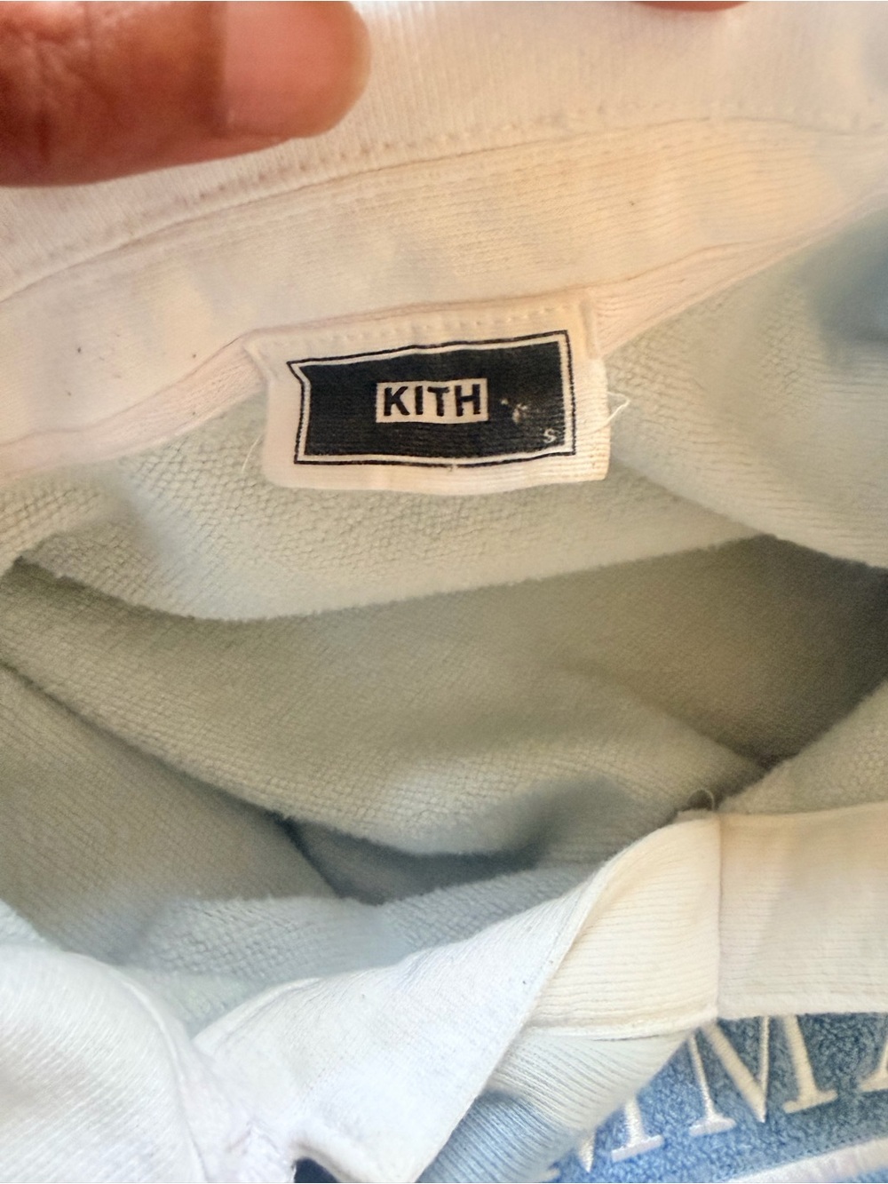 Kith Kids Cream/Off-White Sweatpants with Branded Label